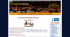 Desktop Screenshot of lasvegasannulmentexpert.com