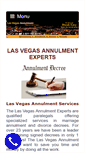 Mobile Screenshot of lasvegasannulmentexpert.com